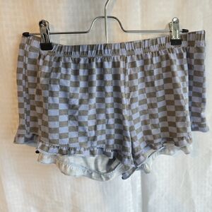 Checkered Women's Shorts